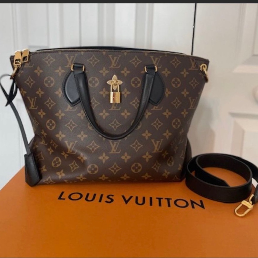 Louis Vuitton Flower Zipper Tote